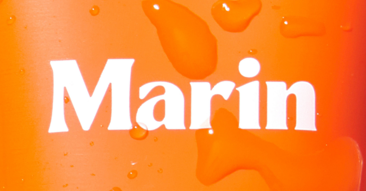 The picture marinskincare.com shows when its homepage is shared